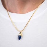 Lapis Amulet Pendant Necklace