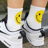 Smile! Black and Yellow Socks