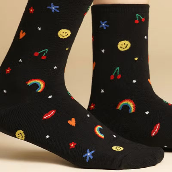 Rainbow Day Socks