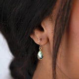 Labradorite Teardrop Gemstone Earring