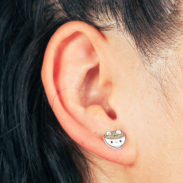 Ramen Bowl Earring