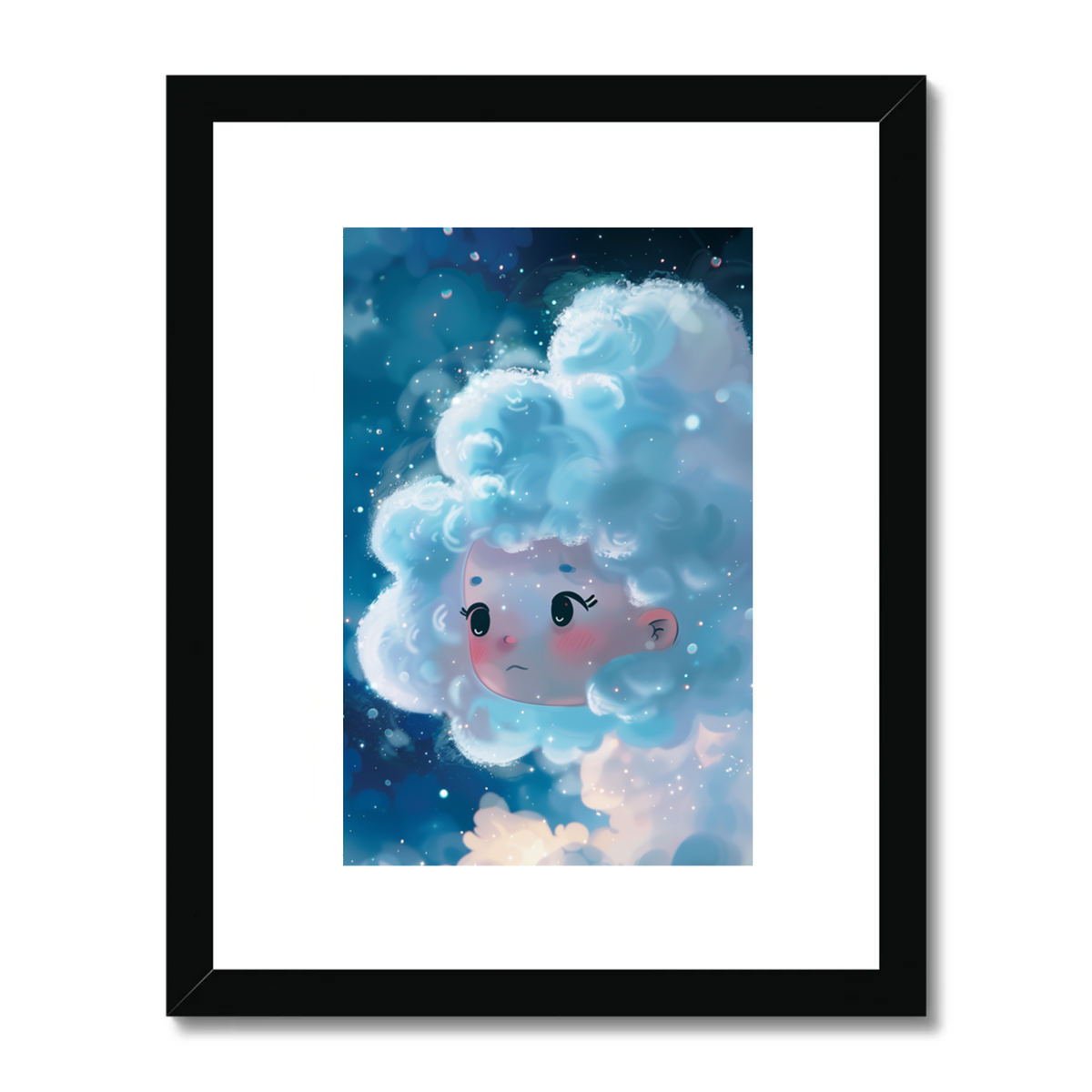 Head in the Clouds Art Print