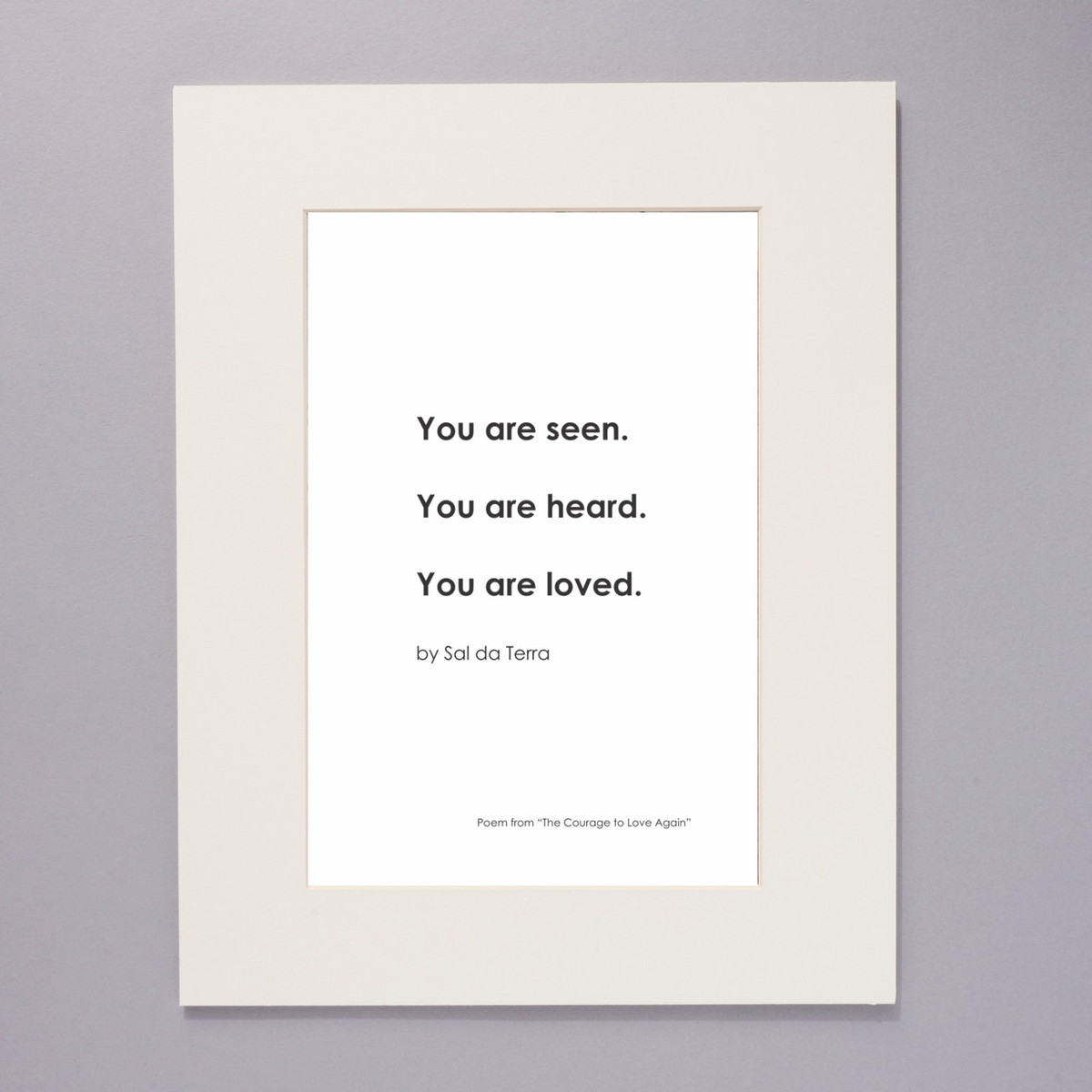 You are Loved Print