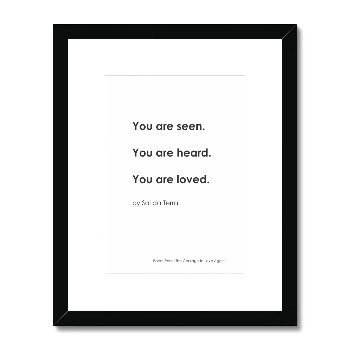 You are Loved Print