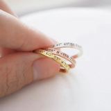 Engraved Name Custom Ring
