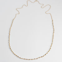 Labradorite Opera Chain Necklace