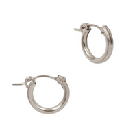 Small Hoop Earring - Gold or Silver