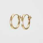 Small Hoop Earrings - Gold or Silver