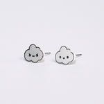 Happy Angry Cloud Earring