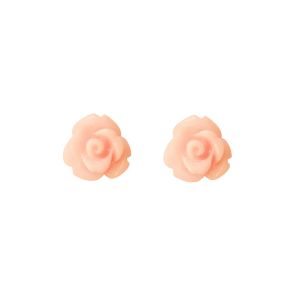 Pink Rose Earring