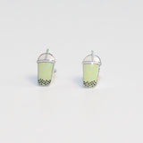 Boba Green Tea Earring